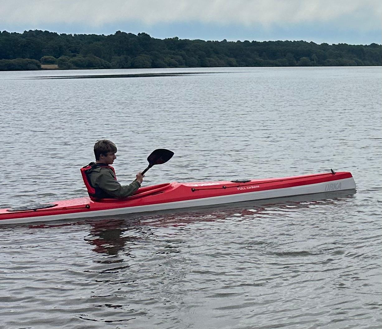 Kayak Orka en fibre de carbone